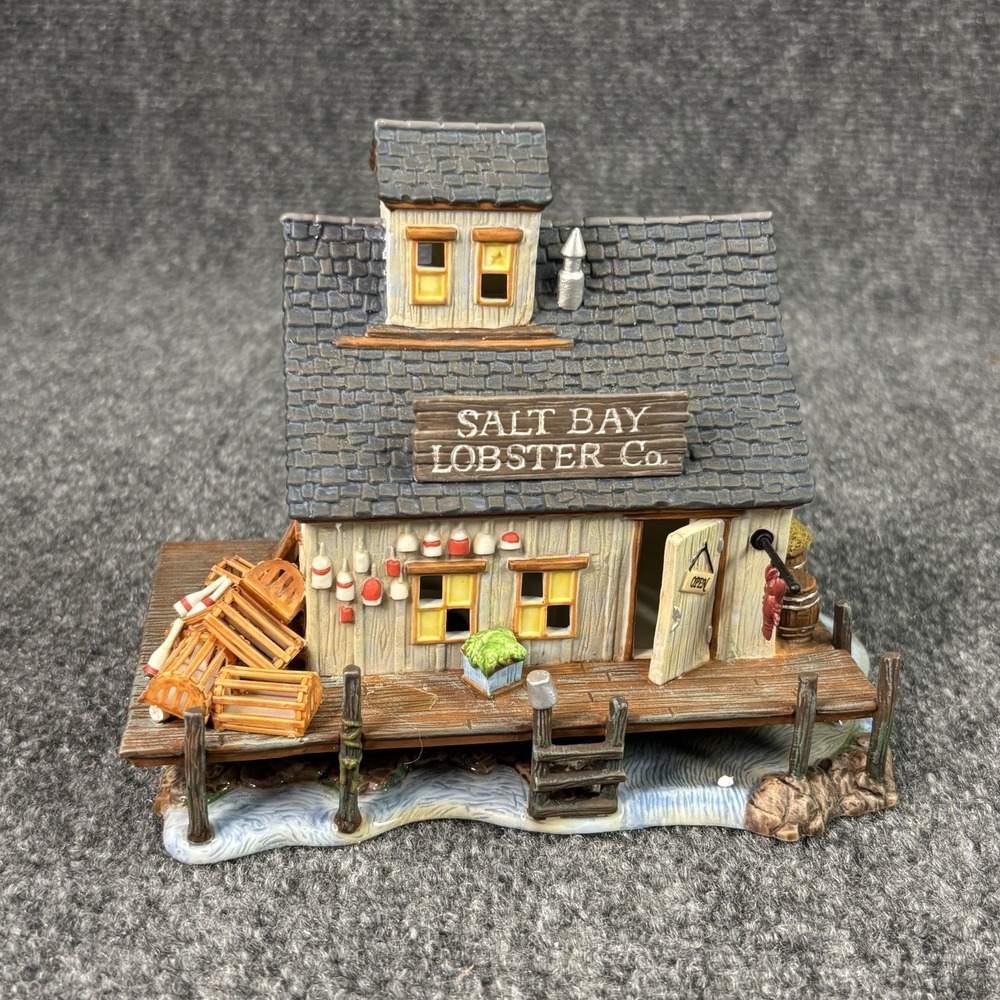 Department 56 Salt Bay Lobster Company #56658 New England Village/COMPLETE